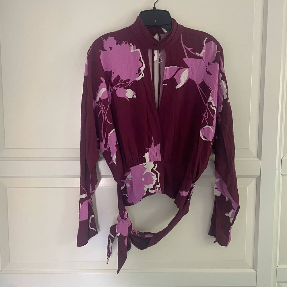 New! Free People Say You Love Me Blouse Size Small 26797 - Picture 3 of 13